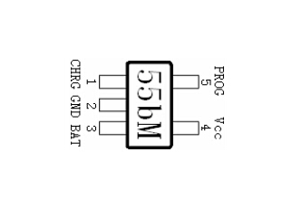 TP4055 500MA 防反接保護