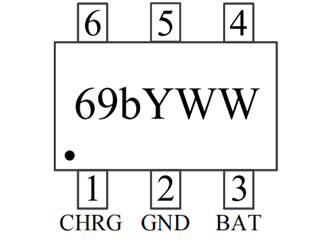 南京拓微TP4069 (10mA-600mA 線(xiàn)性鋰離子電池充電器)